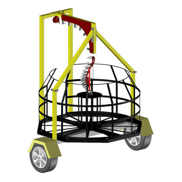 Upcom Cable Fleeter για το φούσκωμα καλωδίων