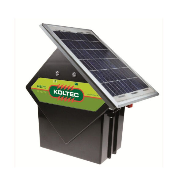 Koltec Solar Solar electric gard energizator HS75+10 Watt cu 5 ani de garanție