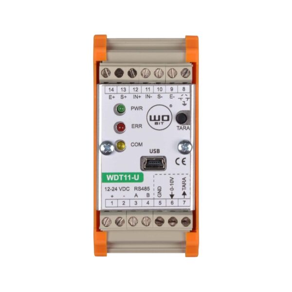 WObit WDT11-U condicionador de sinal para strain gauges 0-10V