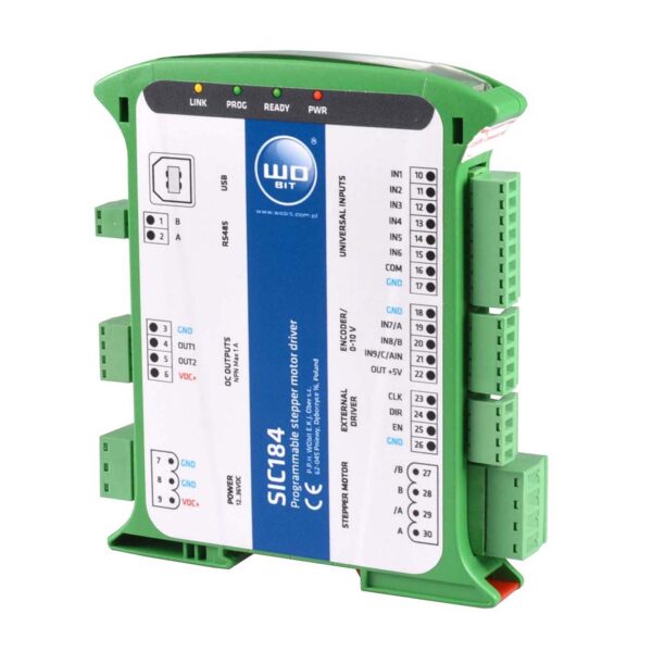 WObit SIC184 Programmeerbare stappenmotordriver